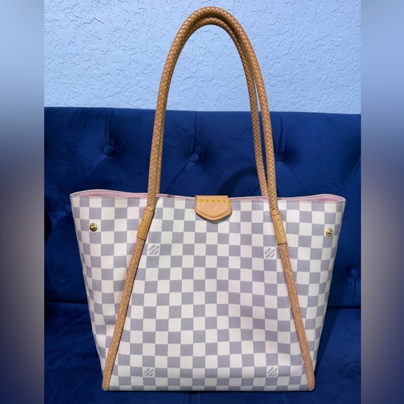 Louis Vuitton Propriano bag in Damier Azur - Picture 3 of 11